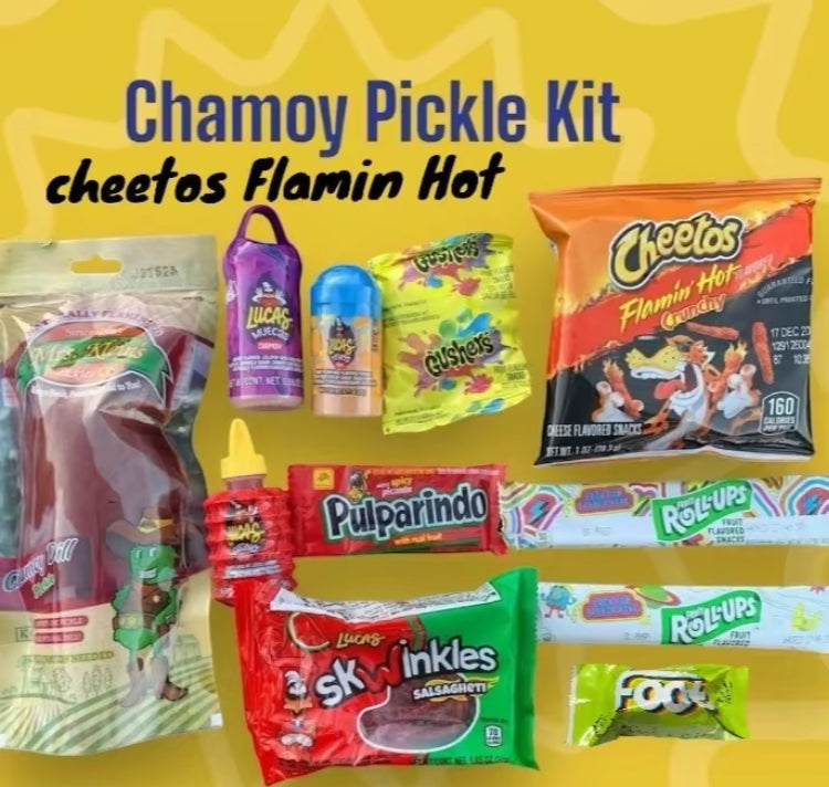 Chamoy Pickle Kit Cheetos Flamin Hot