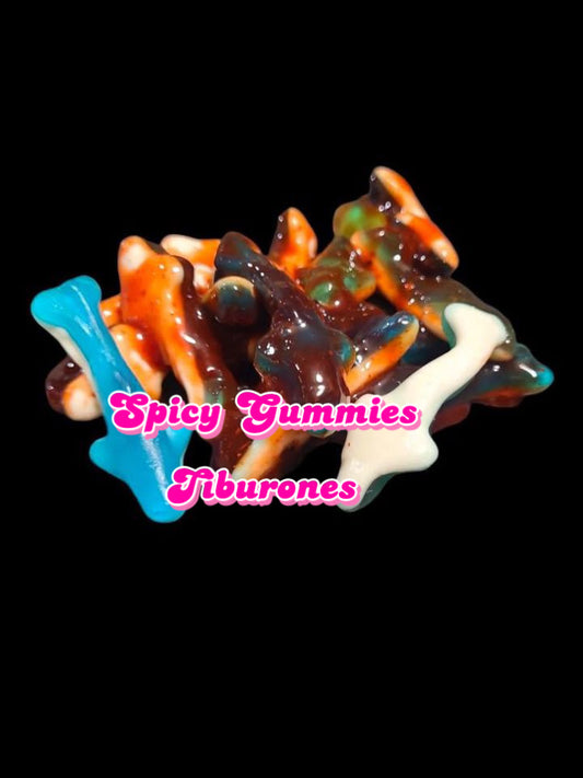 Spicy Gummies Tiburones  ó Gummies original 8oz