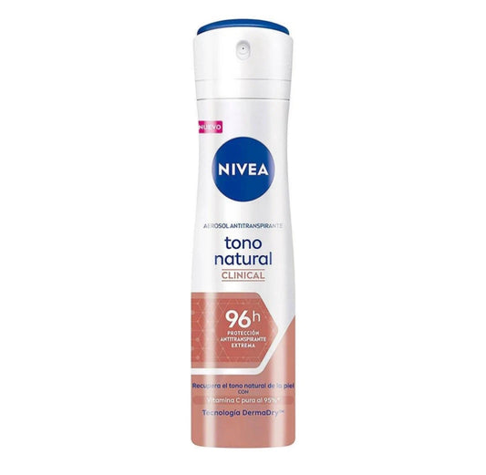 NIVEA TONO NATURAL CLINICAL 96 HORAS  ANTITRANSPIRANTE