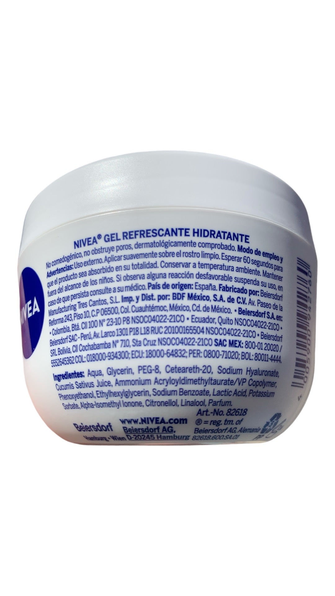 NIVEA FACIAL HYALURON GEL SIN SENSACION GRASOSA GEL REFRESCANTE