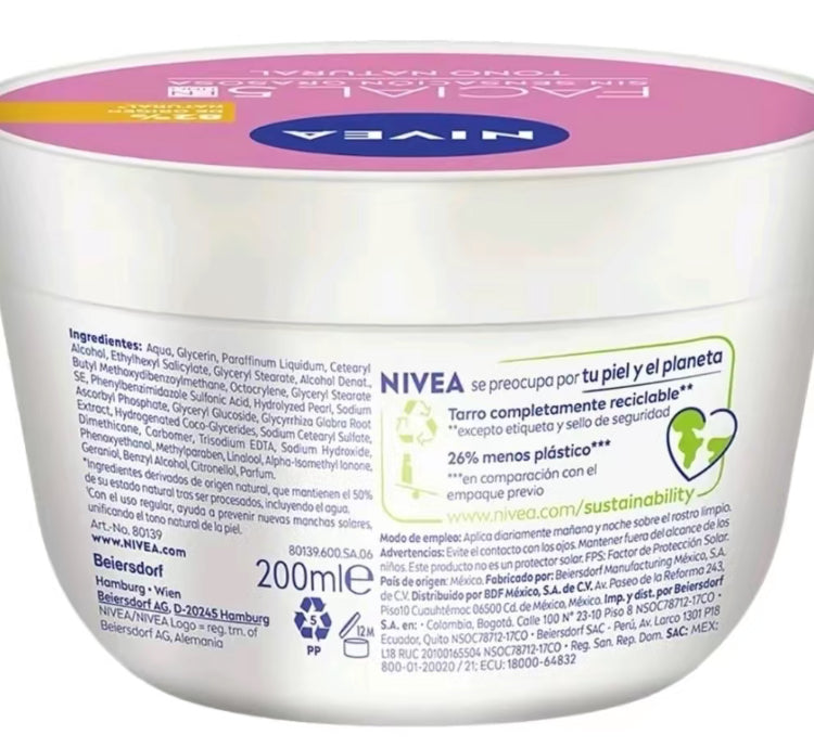 NIVEA Facial 5 en 1 Tono Naural