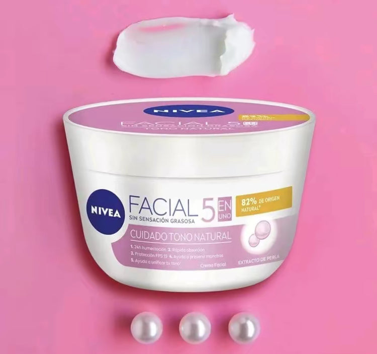 NIVEA Facial 5 en 1 Tono Naural